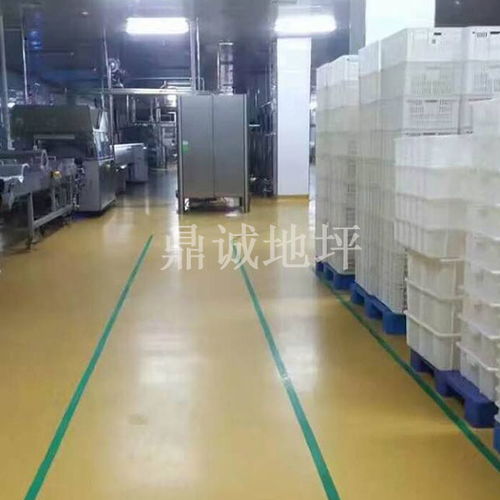 工厂水性聚氨酯地坪漆材料 济南鼎诚承接工程高清图片 高清大图